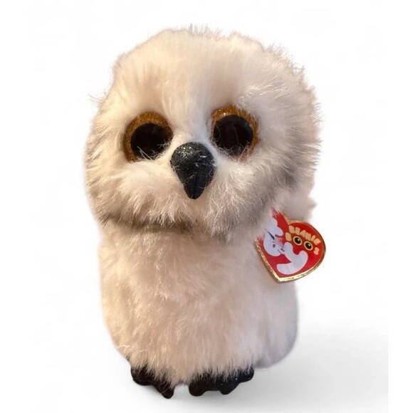 TY Other - Austin White Owl Beanie Boo